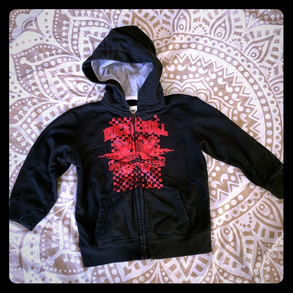 SALE 🖤 Toddler Rock and Roll Vintage Hoodie 🖤